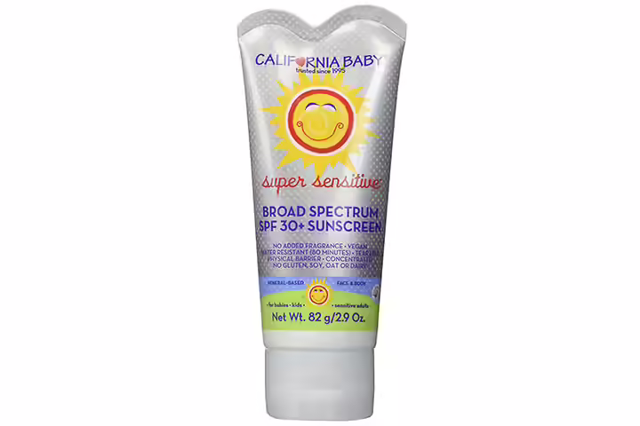 California Baby Sunscreen