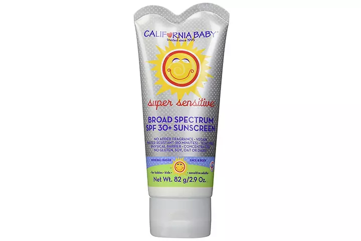 California Baby Sunscreen