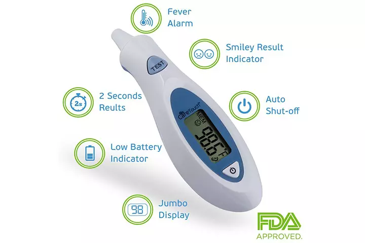 Care Touch Digital Infrared Ear Thermometer