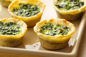 Chicken And Spinach Quiche