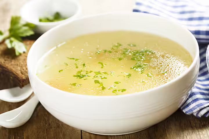 Chicken broth Chicken broth