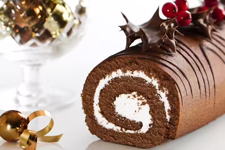 Christmas Recipes For Kids - Chocolate Log Chocolate Log