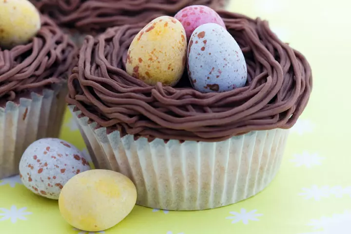 Chocolate Nest Cupcake