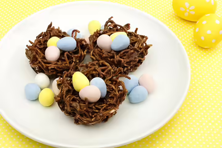 Easter Recipes For Kids - Chocolate Nest Chocolate Nest