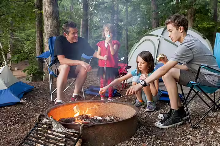Backyard Camping Ideas - Cook In The Open Cook In The Open