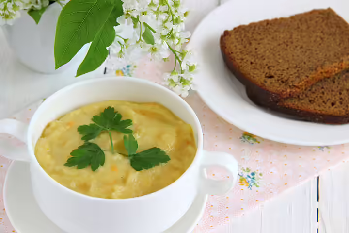 Creamy asparagus dip for babies Creamy asparagus dip for babies