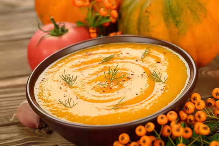 Soup Recipes For Kids - Curried Pumpkin Soup Curried Pumpkin Soup