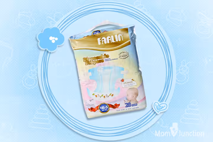 Farlin Disposable Baby Diapers New Born To Small