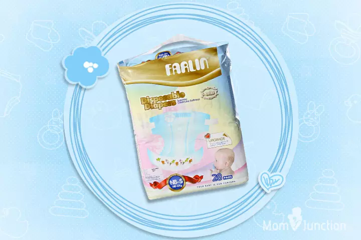 Farlin Disposable Baby Diapers New Born To Small