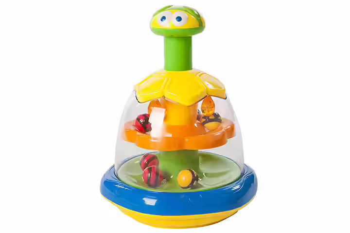 Happy Kid Toy Group Spinning Bees Fat Brain Toys Busy Bees Push 'n Spin
