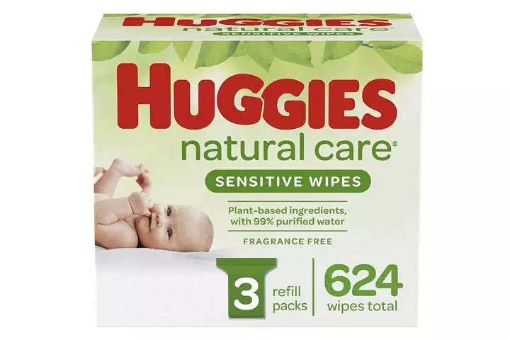 Huggies Natural Care Sensitive Wipes