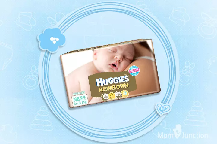 Huggies Newborn Taped Diapers For New Baby