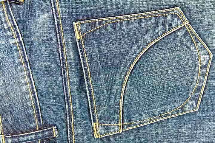 Art Activities For Teens - Jeans Pocket Purse Jeans Pocket Purse