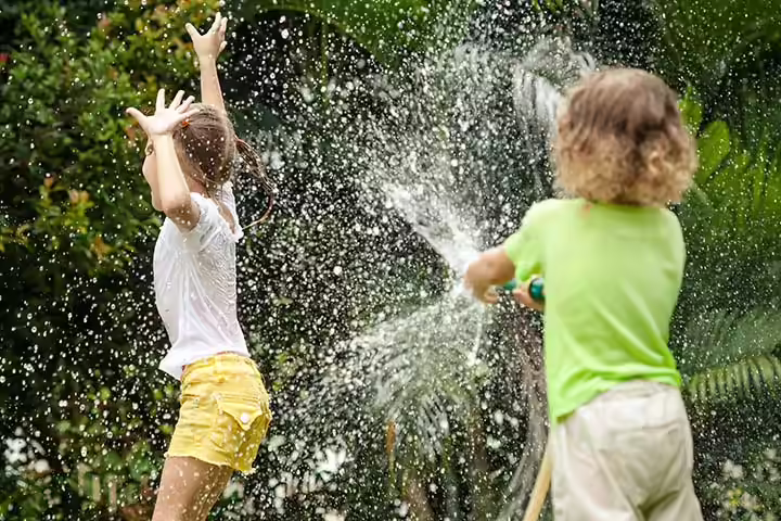 Water Activities For Kids-Jump Over The Water Jump Over The Water
