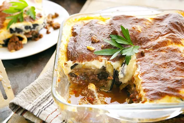 Lamb And Eggplant Casserole