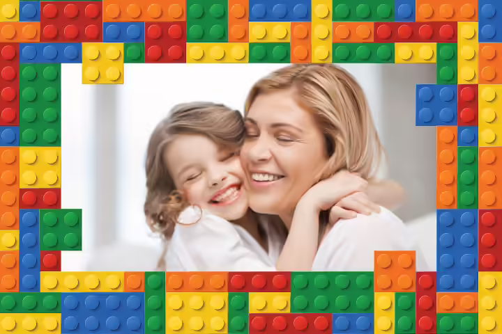 Picture frames Lego game for kids Picture frames Lego game for kids