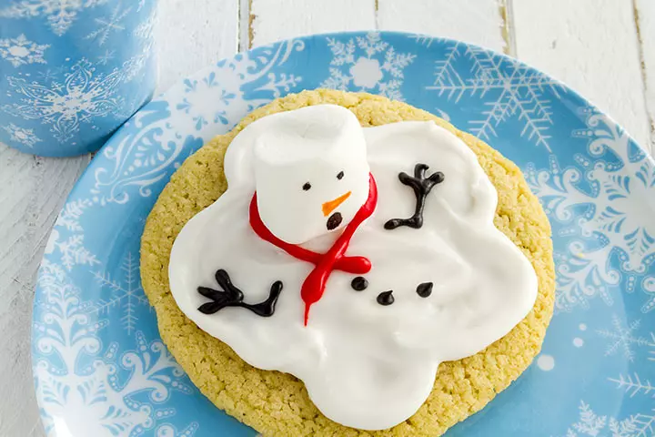 Melting Snowman Cookies