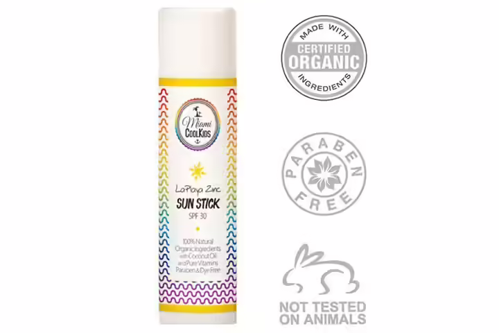 Miami Cool Kids LaPlaya Zinc Organic Sun Stick