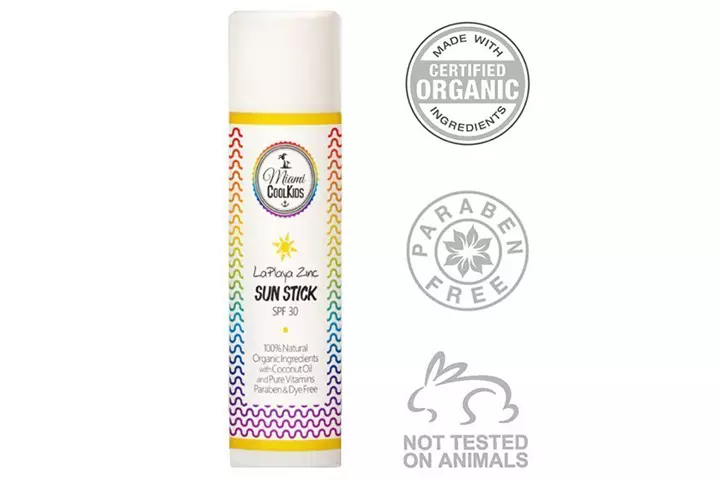 Miami Cool Kids LaPlaya Zinc Organic Sun Stick