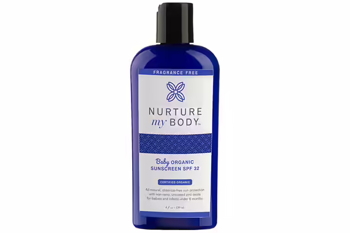 Nurture My Body Baby Organic Sunscreen