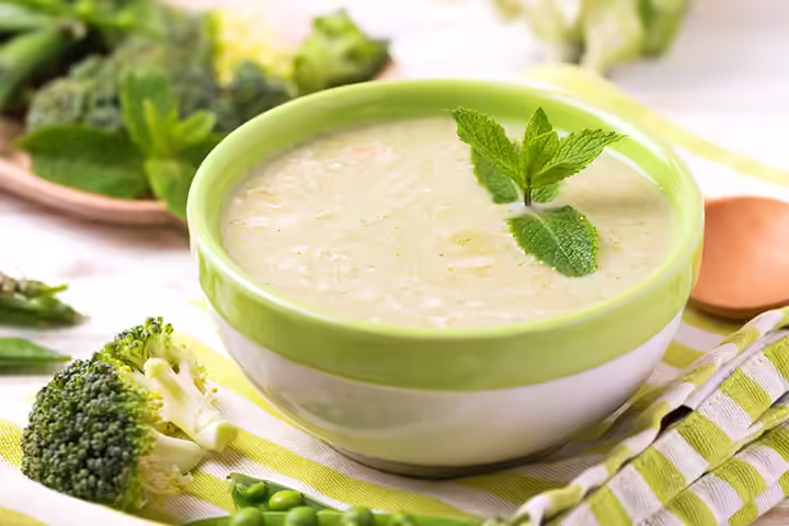 Oats and broccoli Oats and broccoli