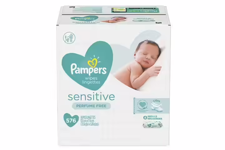 Pampers Wipes Lingttes Sensitive