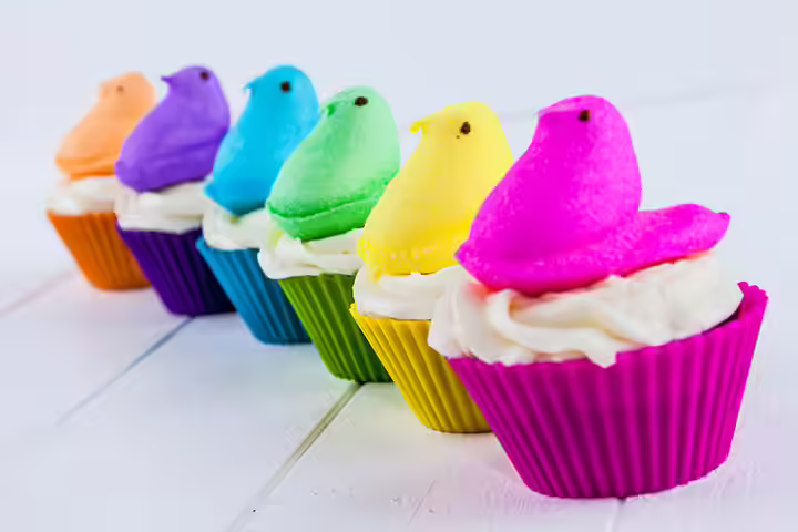 Peeps Cupcake Peeps Cupcake