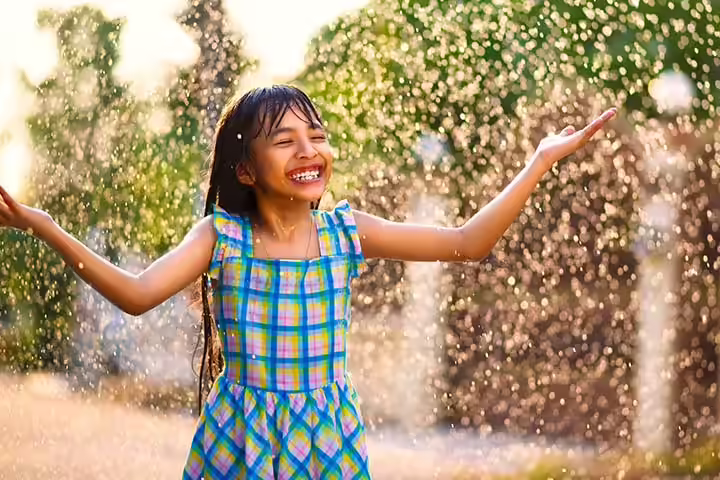 Water Activities For Kids-Rain Dance Rain Dance