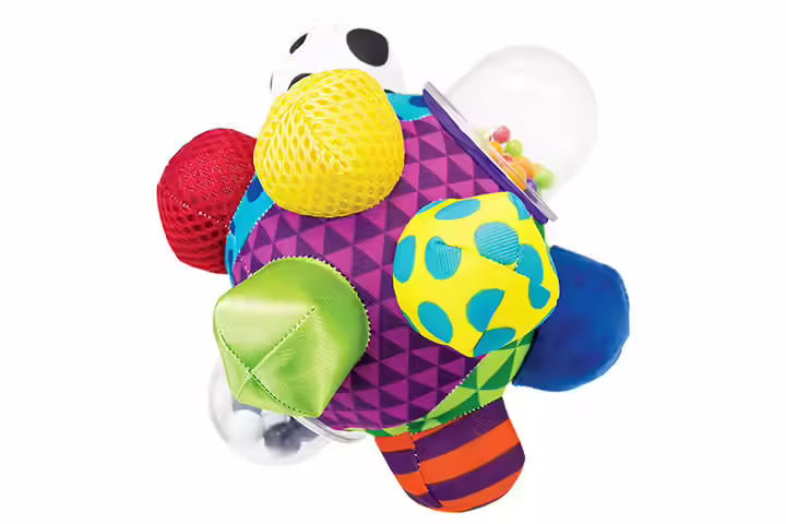 Cotoons Baby Roul, Blue Sassy Developmental Bumpy Ball