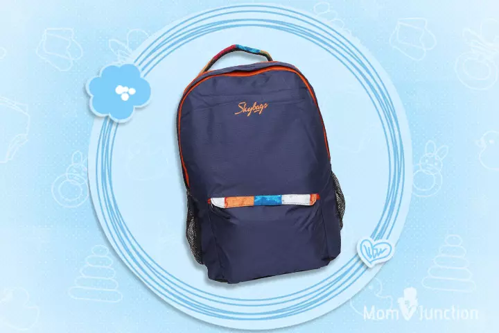 Skybag Blue & Orange Backpack