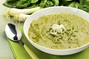 Spinach And Chicken Puree