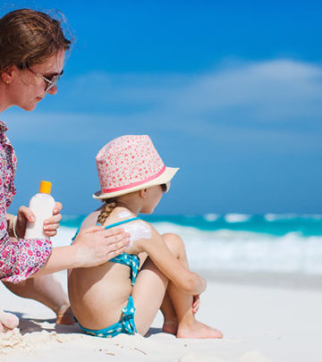 Sunburn In Kids - Causes, Symptoms & Treatments