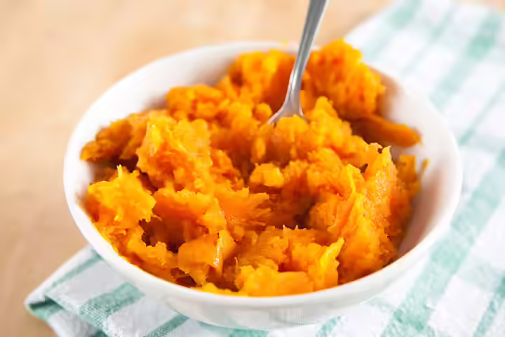Sweet potato and squash mash Sweet potato and squash mash
