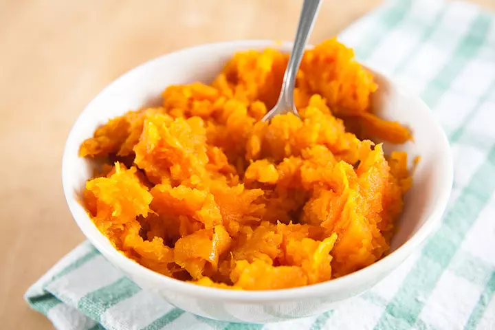 Sweet potato and squash mash