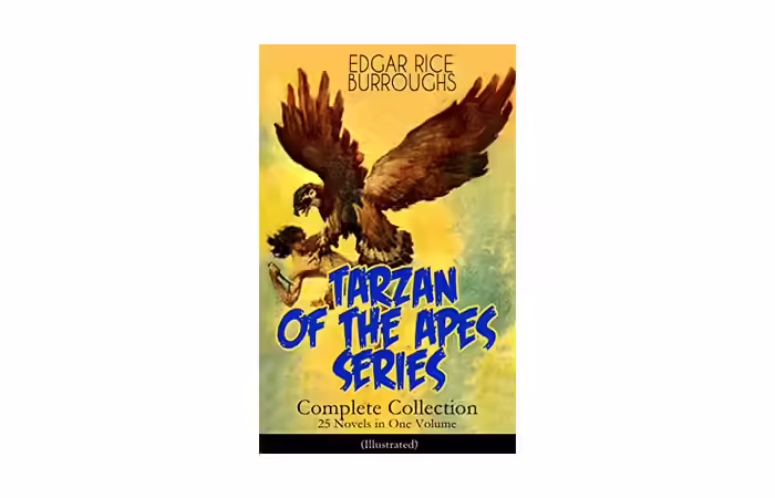 Tarzan Of The Apes Series by Edgar Rice Burroughs 4