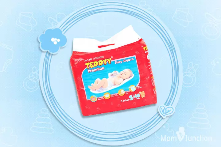 Teddy Premium Baby Diapers Small