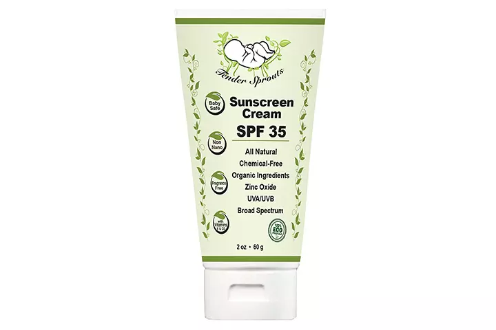 Tender Sprouts Organic Baby Sunscreen