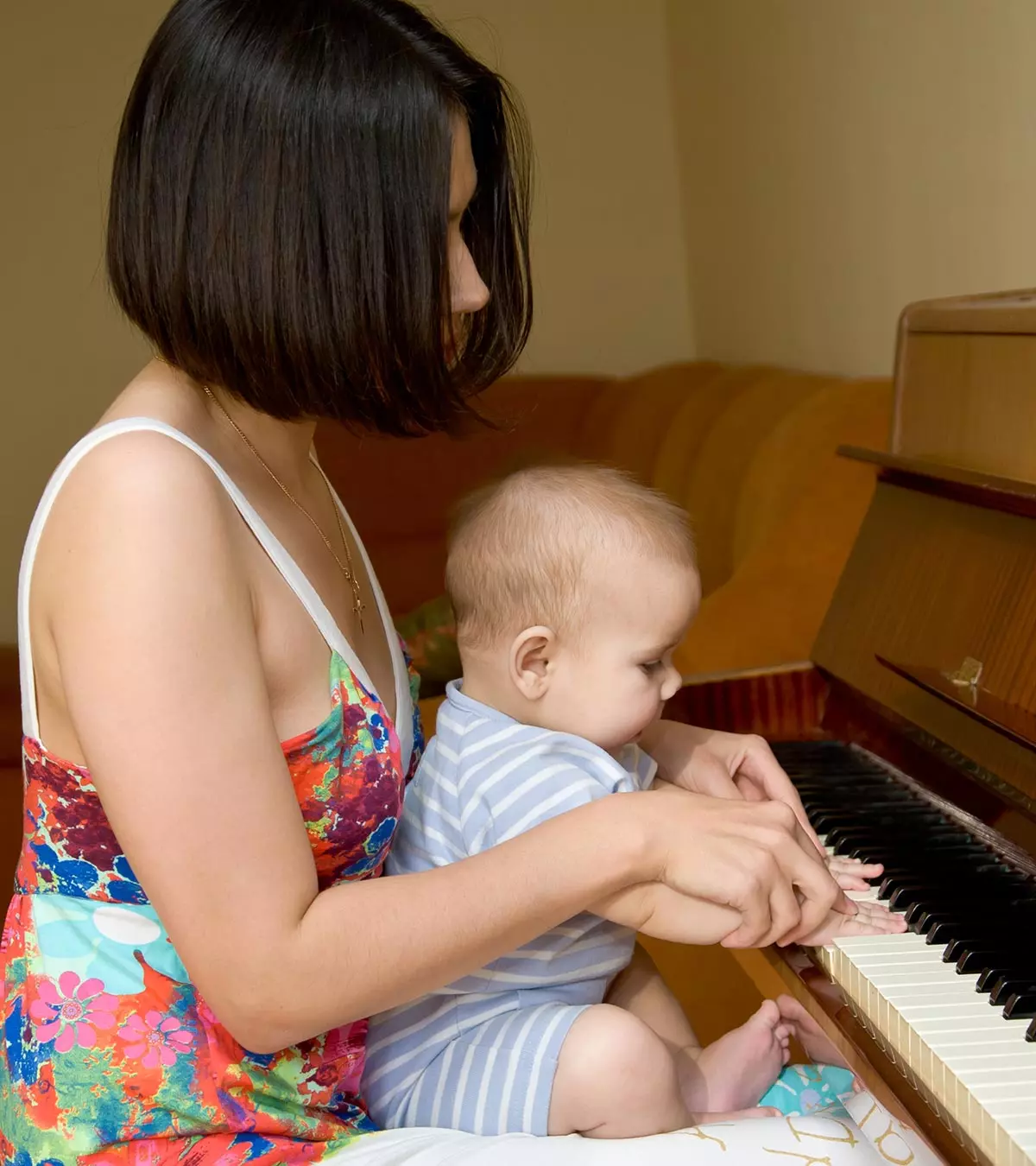 Introducing music early may have many surprising benefits for babies.