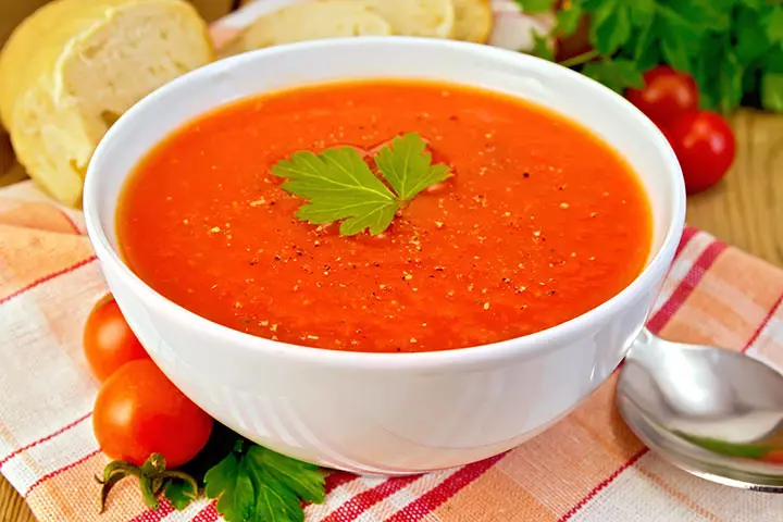 Tomato Chicken Puree