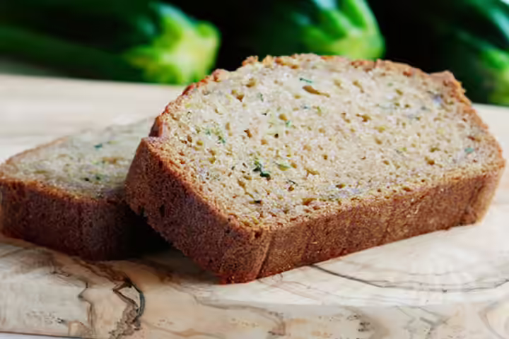 Breakfast Ideas For Kids On The Go - Zucchini And Oatmeal Bread Zucchini And Oatmeal Bread