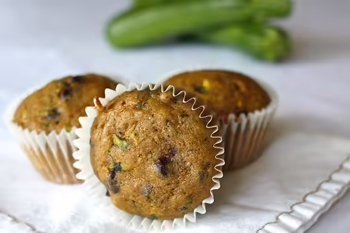 Breakfast Ideas For Kids On The Go - Zucchini Muffins Zucchini Muffins