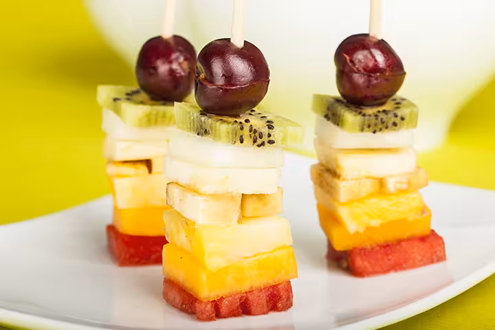 Paleo Diet For Kids - Apple And Pear Skewers Apple And Pear Skewers