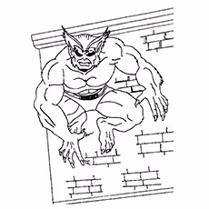 X-Men Coloring Pages - Beast Beast