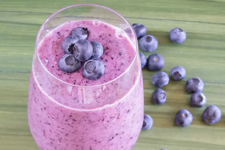 Blueberry And Yogurt Smoothie