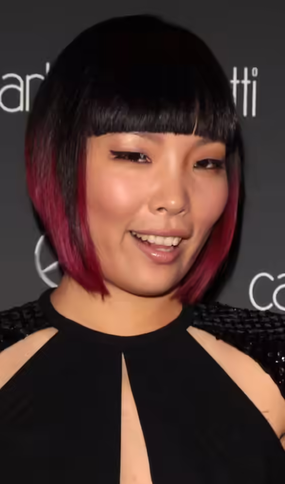 Highlighted Bob Hairstyles - Bob With Blunt Bangs Bob With Blunt Bangs