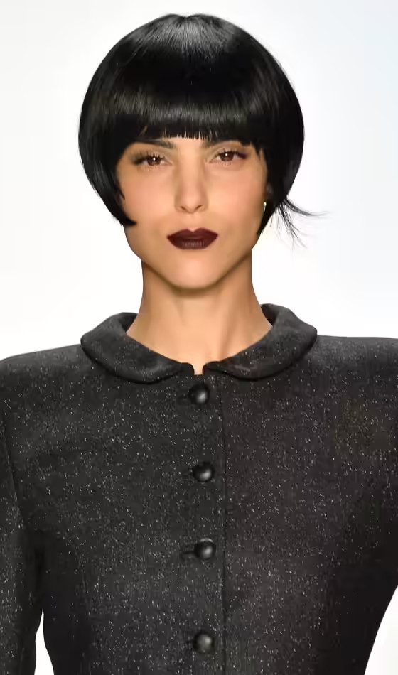 Sleek Hairstyles For Short Hair - Bowl Cut Bowl-Cut