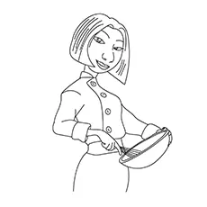 Colette Tatou Coloring pages