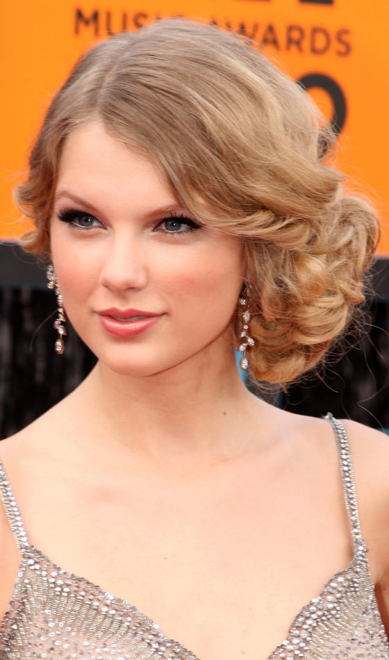 Curly-Side-Bun - Homecoming Hairstyles