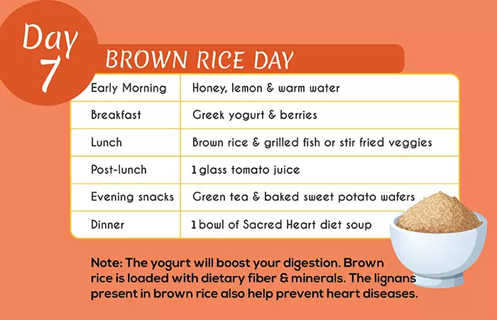 Day 7 Brown Rice Day