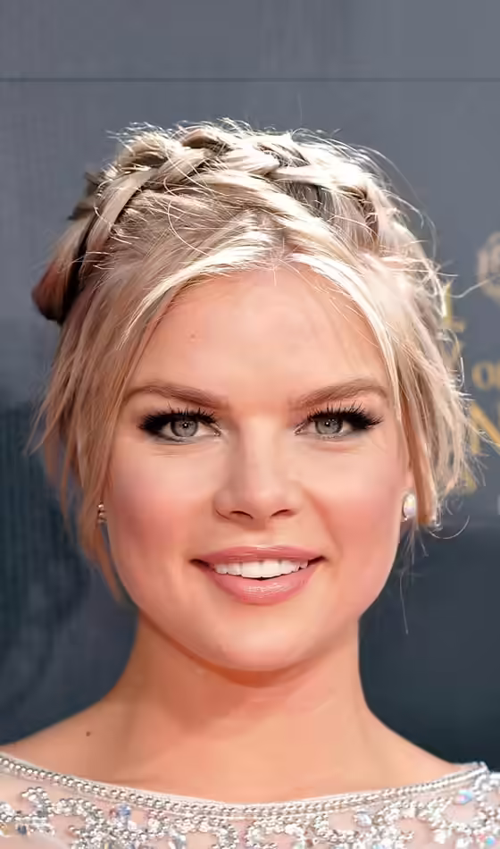 Halo Hairstyle - Messy Milkmaid Braid Messy Milkmaid Braid